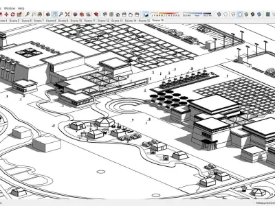 Sketchup Museum 105 3D model
