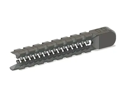 Railgun V2 3D print model
