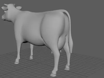 COW 3D model 3D model