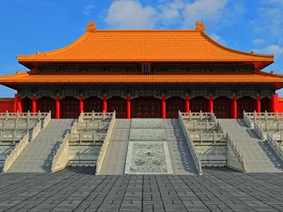 The Imperial Palace 3D model