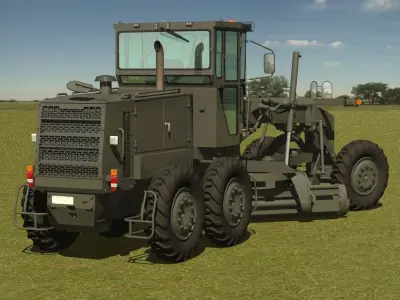 JGSDF Motor Grader MG330 3D model