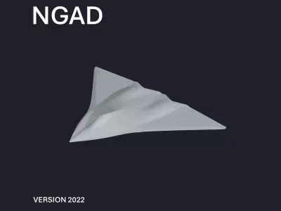 Lockheed Martin NGAD - Version 1 3D print model