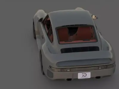 1988 Porsche 959 Bruce Canepa Upgrade 3D Model  The Ultimate 3D model