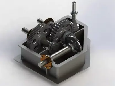 Gearbox 3D model