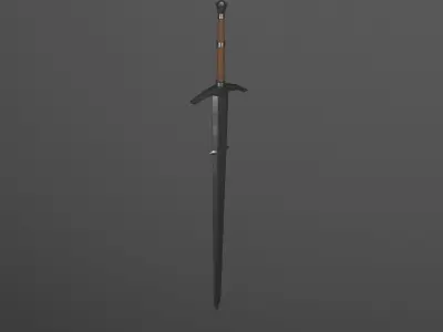 Sword Free low-poly 3D model get