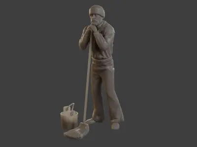 1900 Antartic Sailor ANS1 014 3D print model