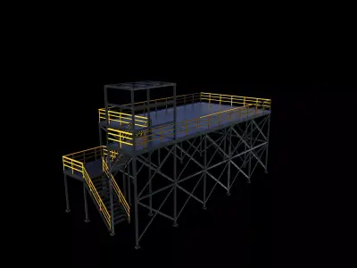 Mezzanine Flooring 3D model