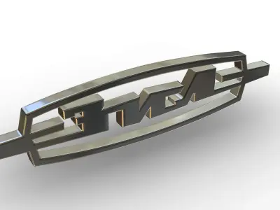 zil logo 3D model