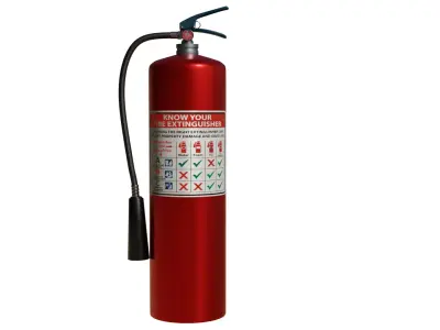 fire extinguisher 3D model get