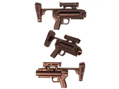kgl 40  -  rifle 3D print model