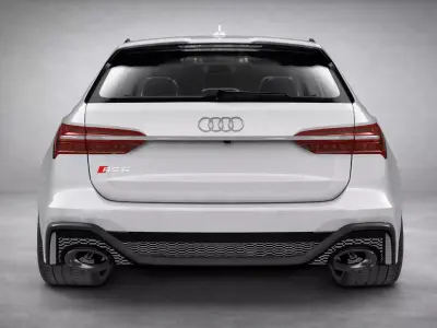 Audi RS6 Avant C8 3D model