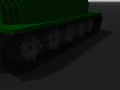 Tank magicavoxel 3D model