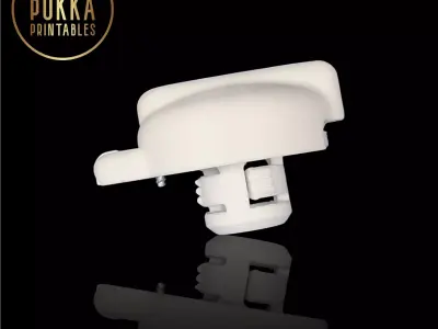 Little Tikes Petrol Gas Cap with Hinge Replacement Part 3D print model