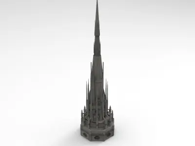 Arch Magician Tower Palace 6  3D model