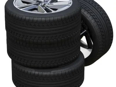 Audi wheels 3D model