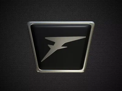 fenix logo 3D model