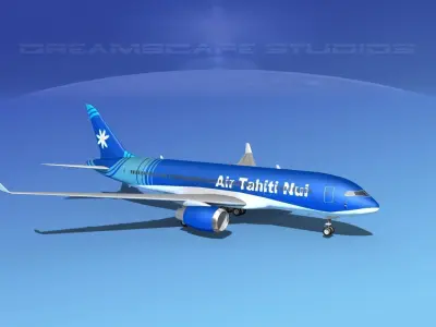 Boeing 787-8 Air Tahiti Nui 3D model