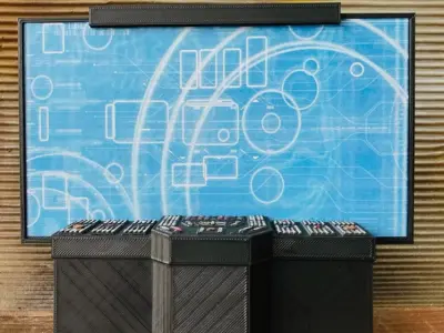 Sci-Fi Tactical Screen Computer 3D print model