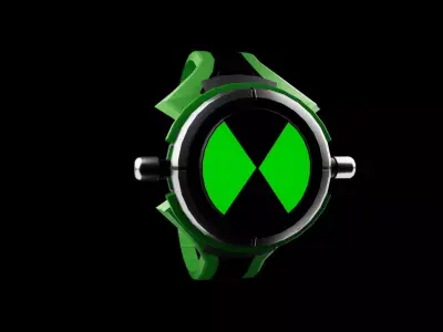 Ben 10 omnitrix watch 3D MODEL Low-poly 3D model