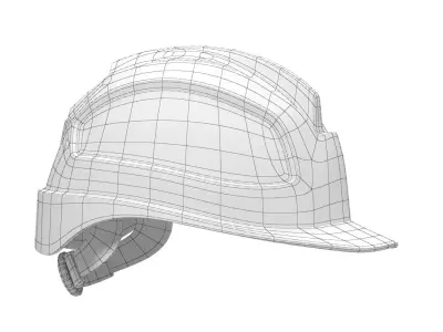 Safety Helmet Model 1 3D model
