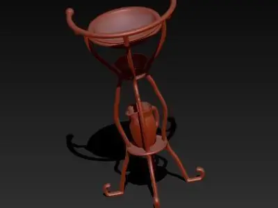 antique sink 3D print model