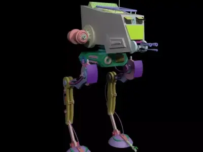 ATST from Star Wars Free 3D model