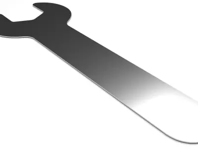 Mini Flat Wrench 3D model purchase