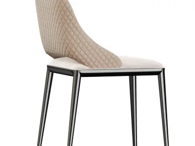 Modern dining chair 3D model get