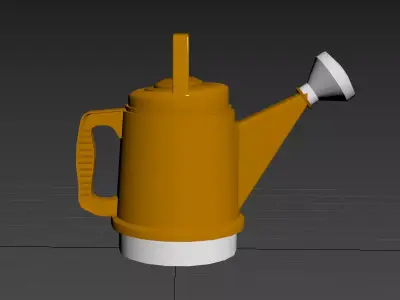 Water Can Free low-poly 3D model
