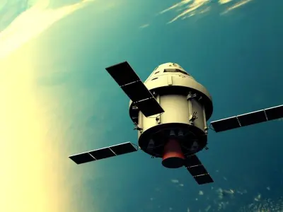 Spacecraft 3D model buy