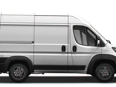 Fiat e Ducato Van L1H2 2024 3D model