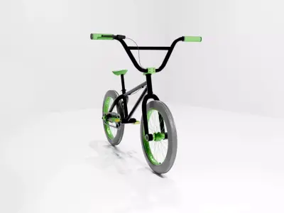 Realistic BMX Bike 3D Model 3D model