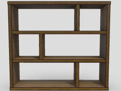 CC0 - Shelf 5 Free low-poly 3D model