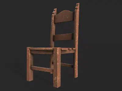 Chair Free low-poly 3D model order