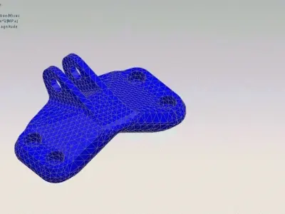 GE BRACKET Free 3D model
