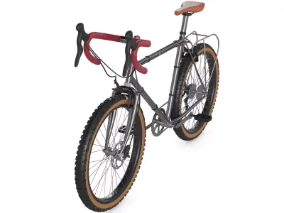 Cyclocross Bike 3D model shop