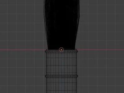 Old Shaving Brush Free 3D model