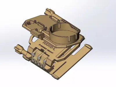Juggernaut case 3D print model
