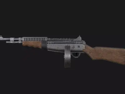 M14 prototype 3D model