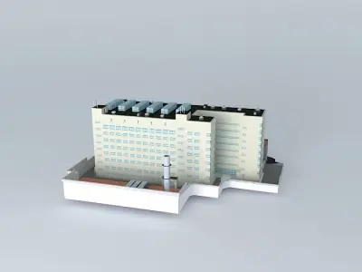 HolidayInn Samara Free 3D model