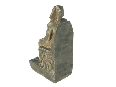 Khafre king Low-poly 3D model