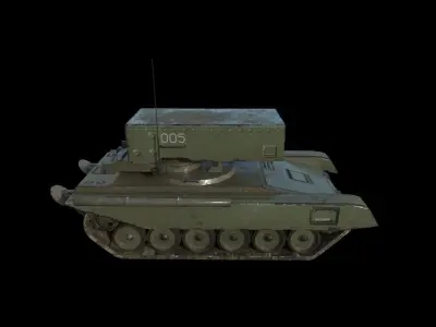 Military Vehicle Pack 06  Low-poly 3D model