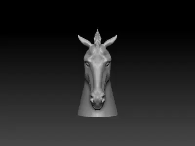 The Kelpies Duke - High-Poly Digital Sculpture 3D print model