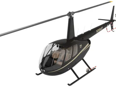  Helicopter Robinson R44 