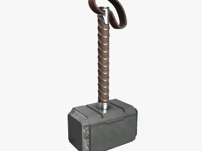 Hammer Mjolnir 3D model