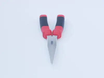 Needle Nose Pliers Low-poly 3D model