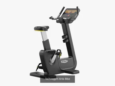 Technogym Artis Cardio Gym Collection 3D Model Pack