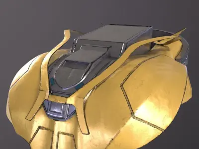 Lynx Robot Low-poly 3D model