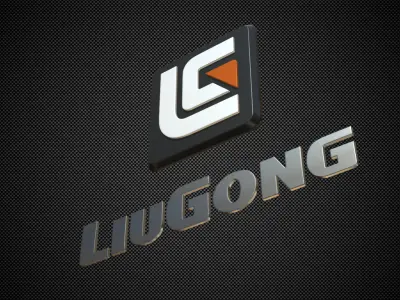 liugong logo 3D model