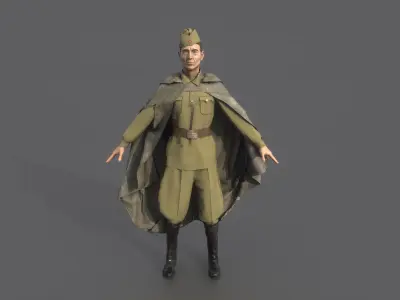 RUSSIAN SNIPER 3D model